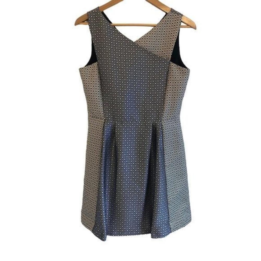 Sea New York Womens Crisscross Style V Neck Dress‎ Size 6